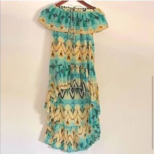 BoHo Dress Ruffle Hi-Lo by Jessica Simpson Small